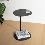 Table D’appoint En Métal Noir