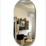 Miroir Ovale Sans Cadre 100/60cm